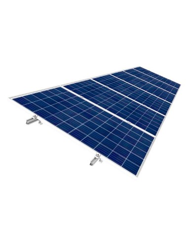 ESTRUCTURA COPLANAR PARA 2 PLACAS SOLARES